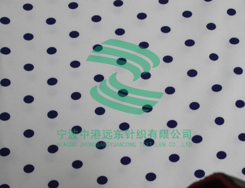 氨纶四角网眼布（印花）(图1)