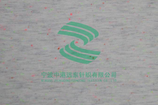 素色平纹布(彩点纱)(图1)