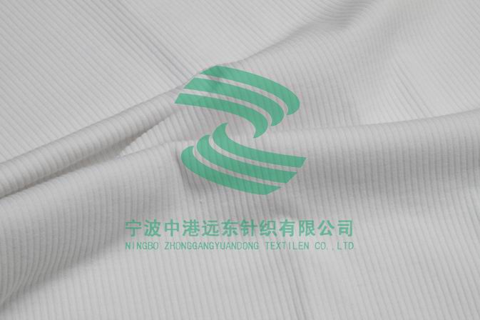 抽条氨纶罗纹布(图1)