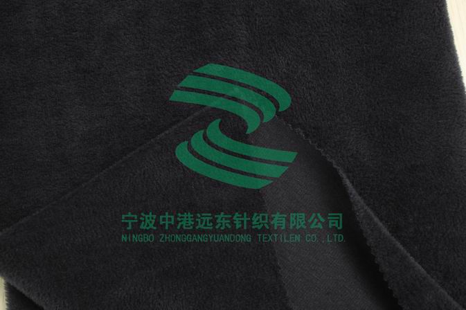 素色氨纶双面提花布