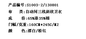 自动间三线斜纹卫衣(图2)