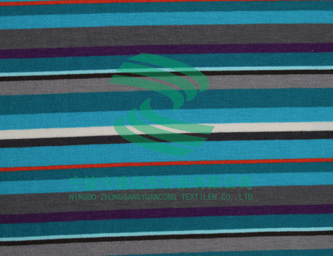 Auto Stripe Jersey With Spandex(图1)