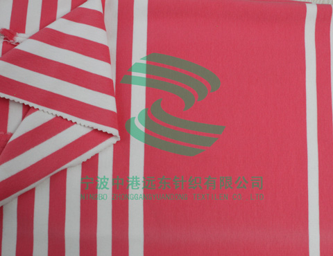 Auto Stripe 1*1 Rib With Spandex(图1)