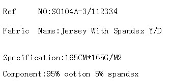 Jersey With Spandex Y/D(图2)