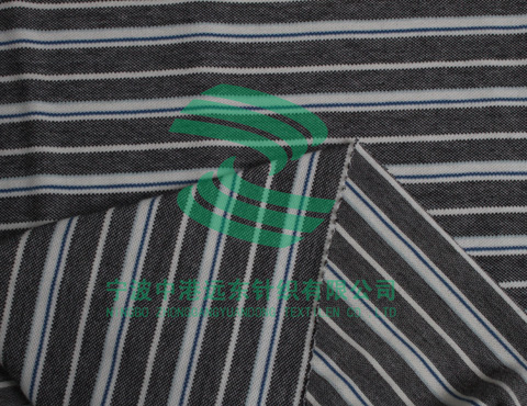 Auto Stripe Single Pique With Spandex(图1)