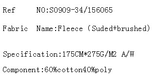 Fleece（Suded+brushed)(图2)