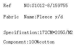 French terry With Spandex(图2)