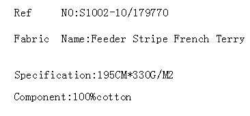 Feeder Stripe French Terry(图2)