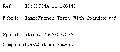 French Terry With Spandex y/d(图2)