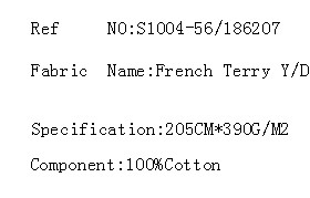 French Terry Y/D(图2)