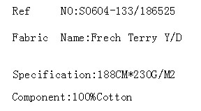 Frech Terry Y/D(图2)