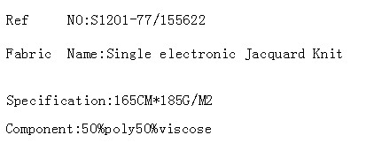 Single electronic Jacquard Knit(图2)