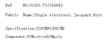 Single electronic Jacquard Knit(图2)