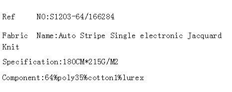 Auto Stripe Single electronic Jacquard Knit(图2)