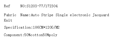 Auto Stripe Single electronic Jacquard Knit(图2)