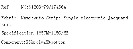 Auto Stripe Single electronic Jacquard Knit(图2)