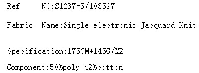 Single electronic Jacquard Knit(图2)