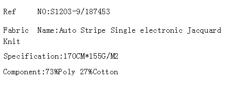 Auto Stripe Single electronic Jacquard Knit(图2)