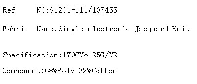Single electronic Jacquard Knit(图2)