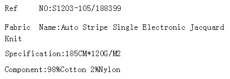 Auto Stripe Single Electronic Jacquard Knit(图2)
