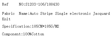 Auto Stripe Single Electronic Jacquard Knit(图2)