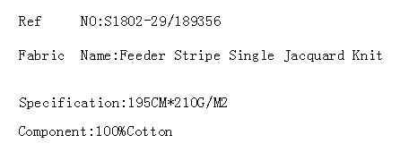 Feeder Stripe Single Jacquard Knit(图2)