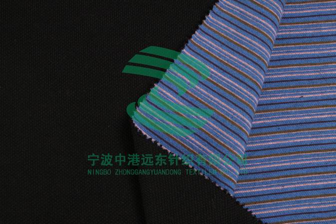 Feeder Stripe Jacquard Double Knit(图1)