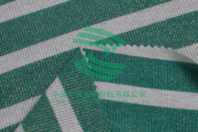 Feeder Stripe 2*2 Rib With Spandex(图1)
