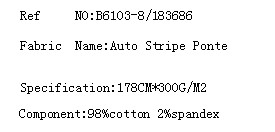 Auto Stripe Ponte(图2)