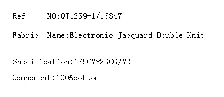 Electronic Jacquard Double Knit(图2)