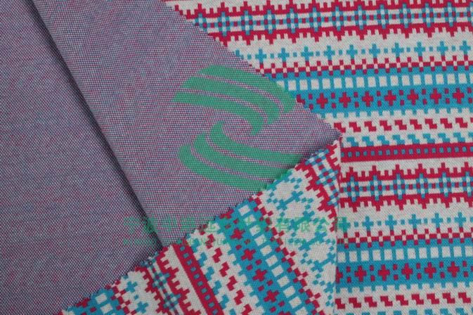 Electronic Jacquard Double Knit With Spancex y/d(图1)