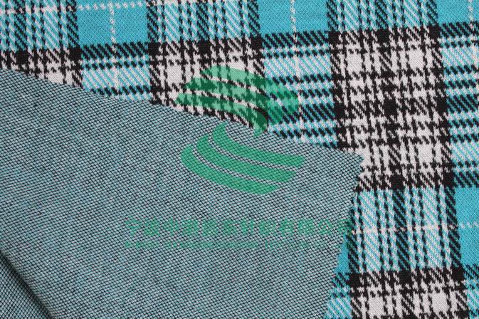 Electronic Jacquard Double Knit With Spandex y/d(图1)