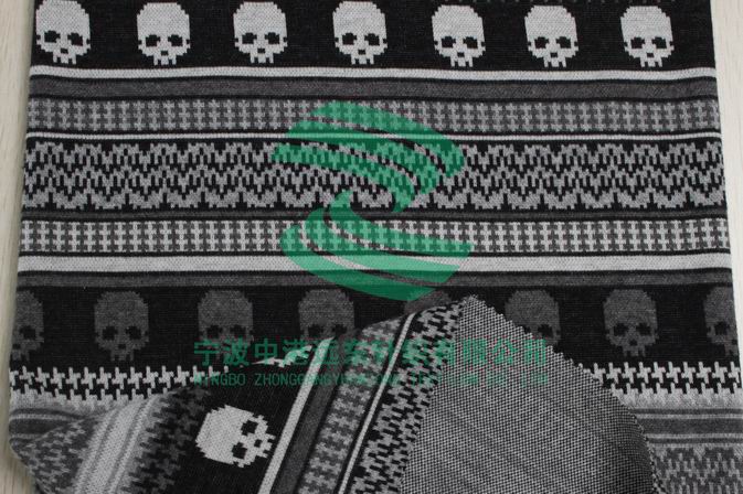 Electronic Jacquard Double Knit With Spancex y/d(图1)