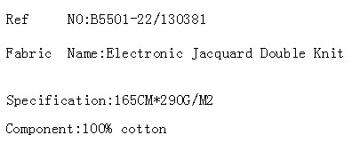 Electronic Jacquard Double Knit(图2)