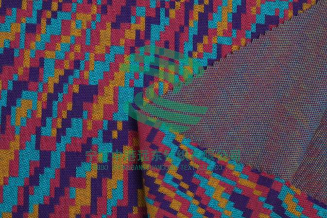 Electronic Jacquard Double Knit With Spandex(图1)