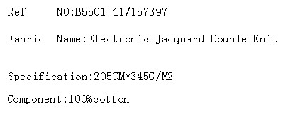 Electronic Jacquard Double Knit(图2)