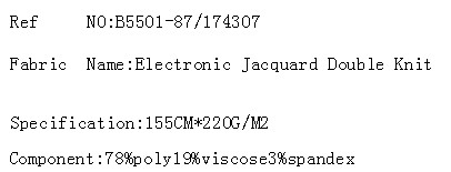 Electronic Jacquard Double Knit(图2)