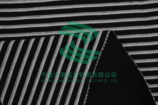 Feeder Stripe Jacquard Double Knit(图1)