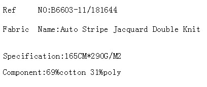 Auto Stripe Jacquard Double Knit(图2)