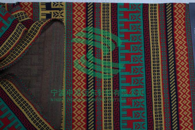 Electronic Jacquard Double Knit With Spancex y/d(图1)