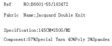 Jacquard Double Knit(图2)