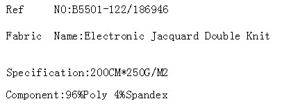 Electronic Jacquard Double Knit(图2)