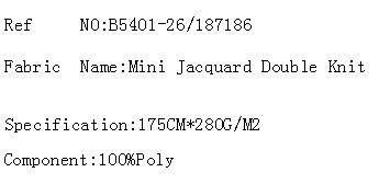 Mini Jacquard Double Knit(图2)