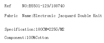 Electronic Jacquard Double Knit(图2)